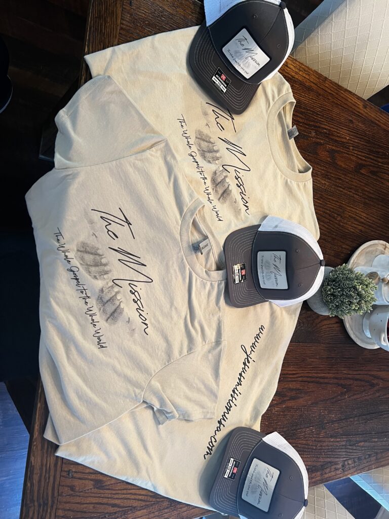 Christian apparel hat by Jesus Mission USA Christian shirt revival gear from The Mission